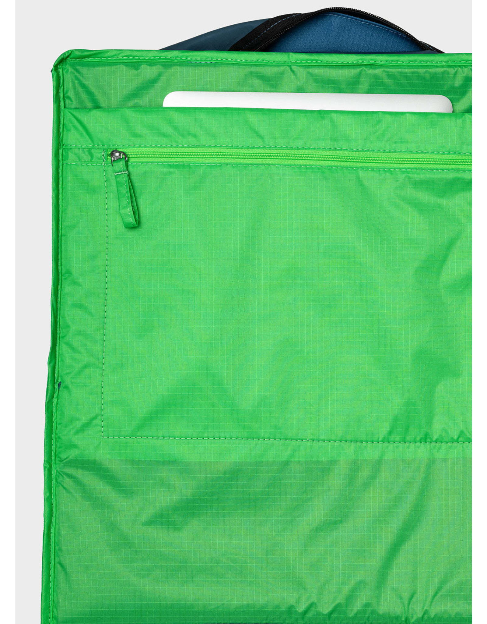 Susan Bijl Tote Bag L, Dark Patrol & Greenscreen - 37 x 56 x 26 cm