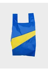 Susan Bijl Shopping bag M, Yves & TV Yellow - 27 x 55 x 18 cm