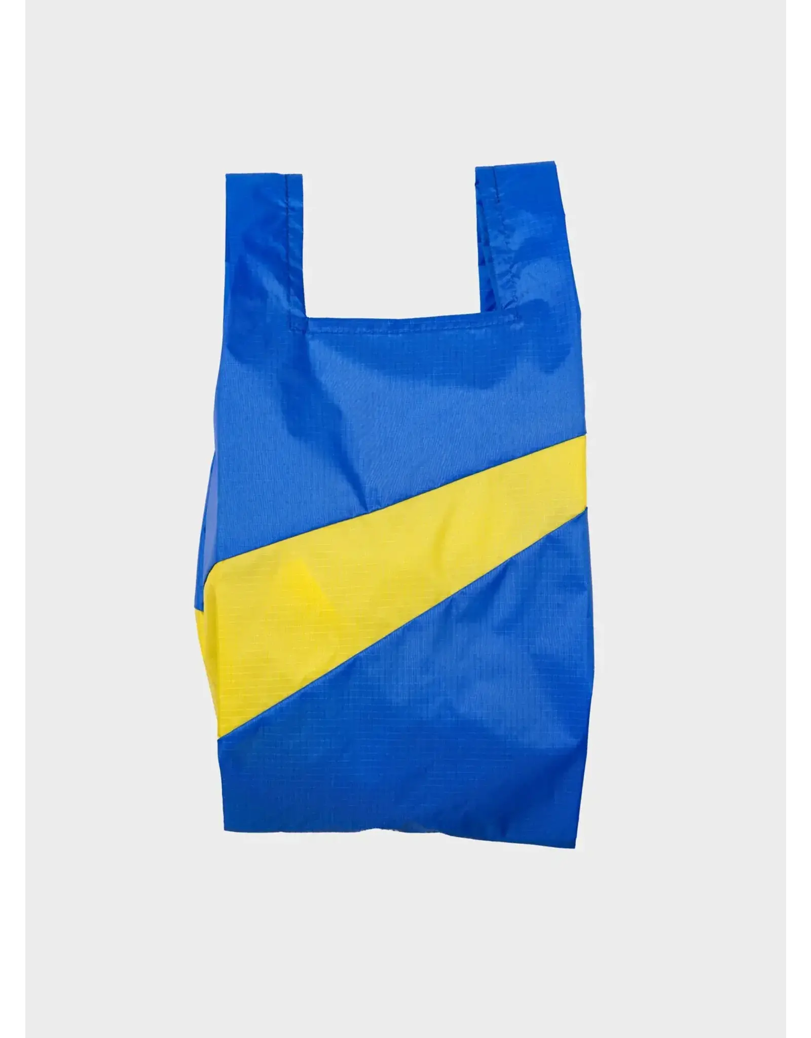 Susan Bijl Shopping bag M, Yves & TV Yellow - 27 x 55 x 18 cm