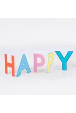 Meri Meri Wenskaart - Colorful Birthday Banner + Envelop