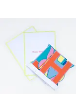 Meri Meri Wenskaart - Colorful Birthday Banner + Envelop