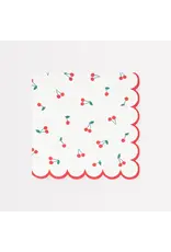 Meri Meri Servetten L - Cherry Pattern - 16st