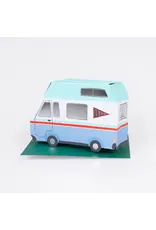 Meri Meri Wenskaart - Pop-up Camper + Envelop
