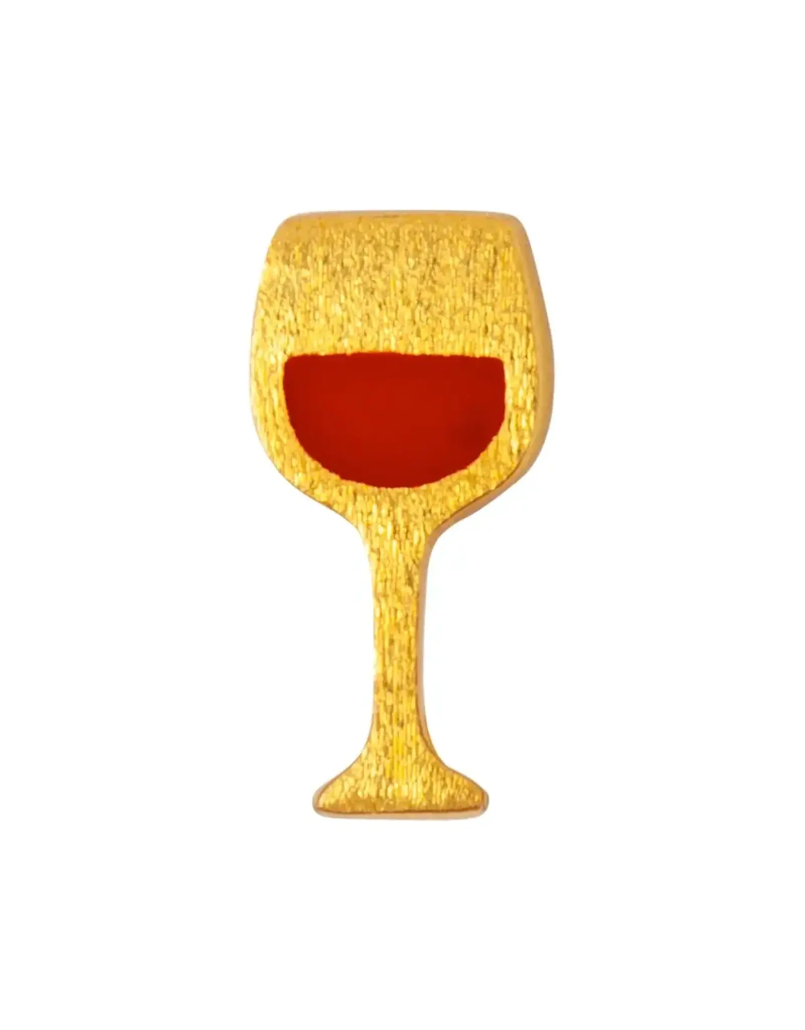 Lulu Copenhagen Oorbel Stud - Friday Red - Goud - Single