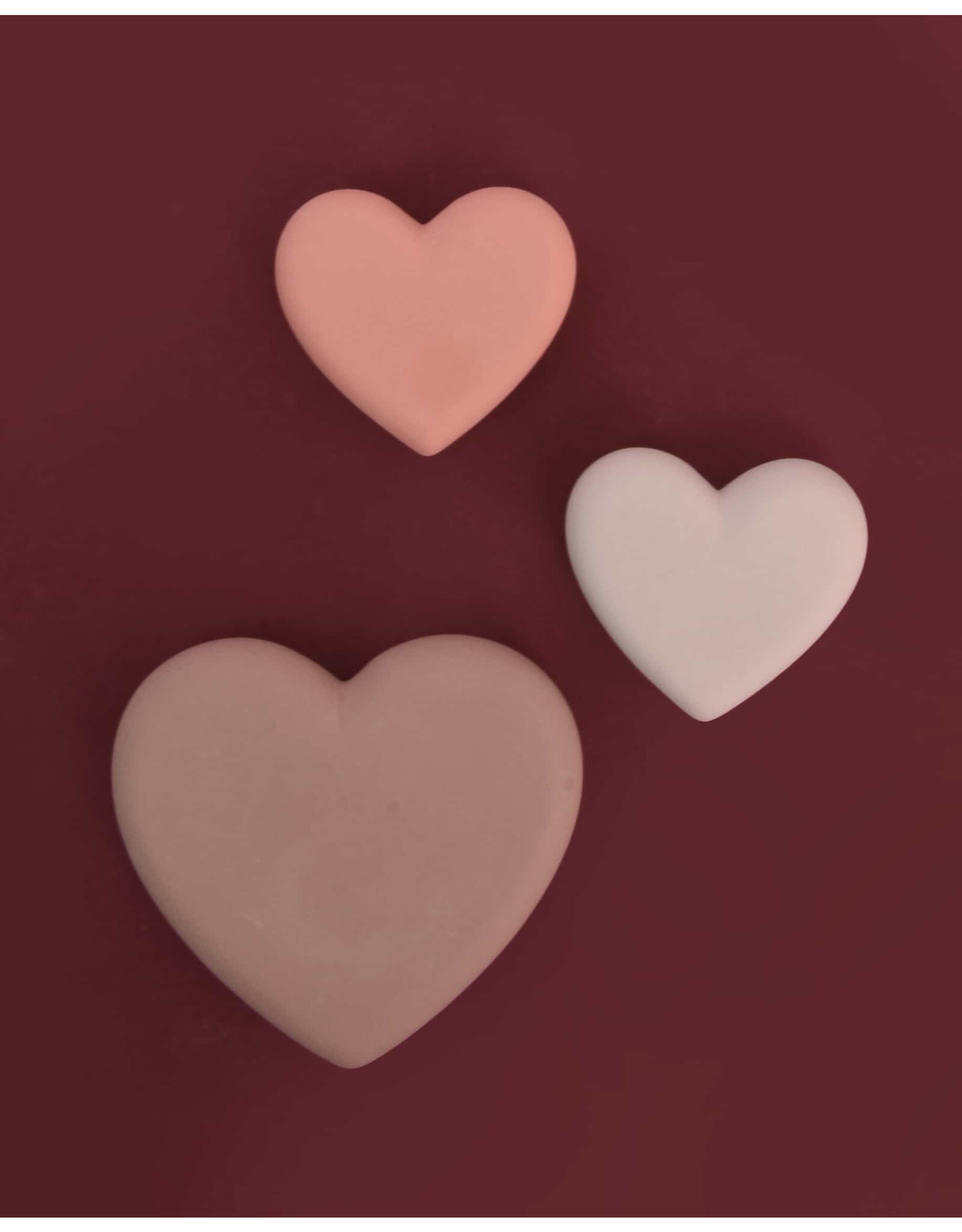 Studio Harm & Elke Little Heart, Nude - 7,5×6,5×2 cm