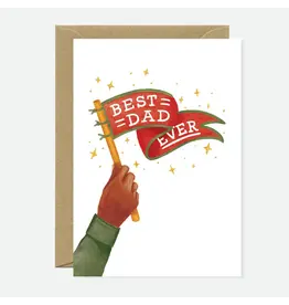 All The Ways to Say Wenskaart - Best Dad Ever - Dubbele kaart + Envelop