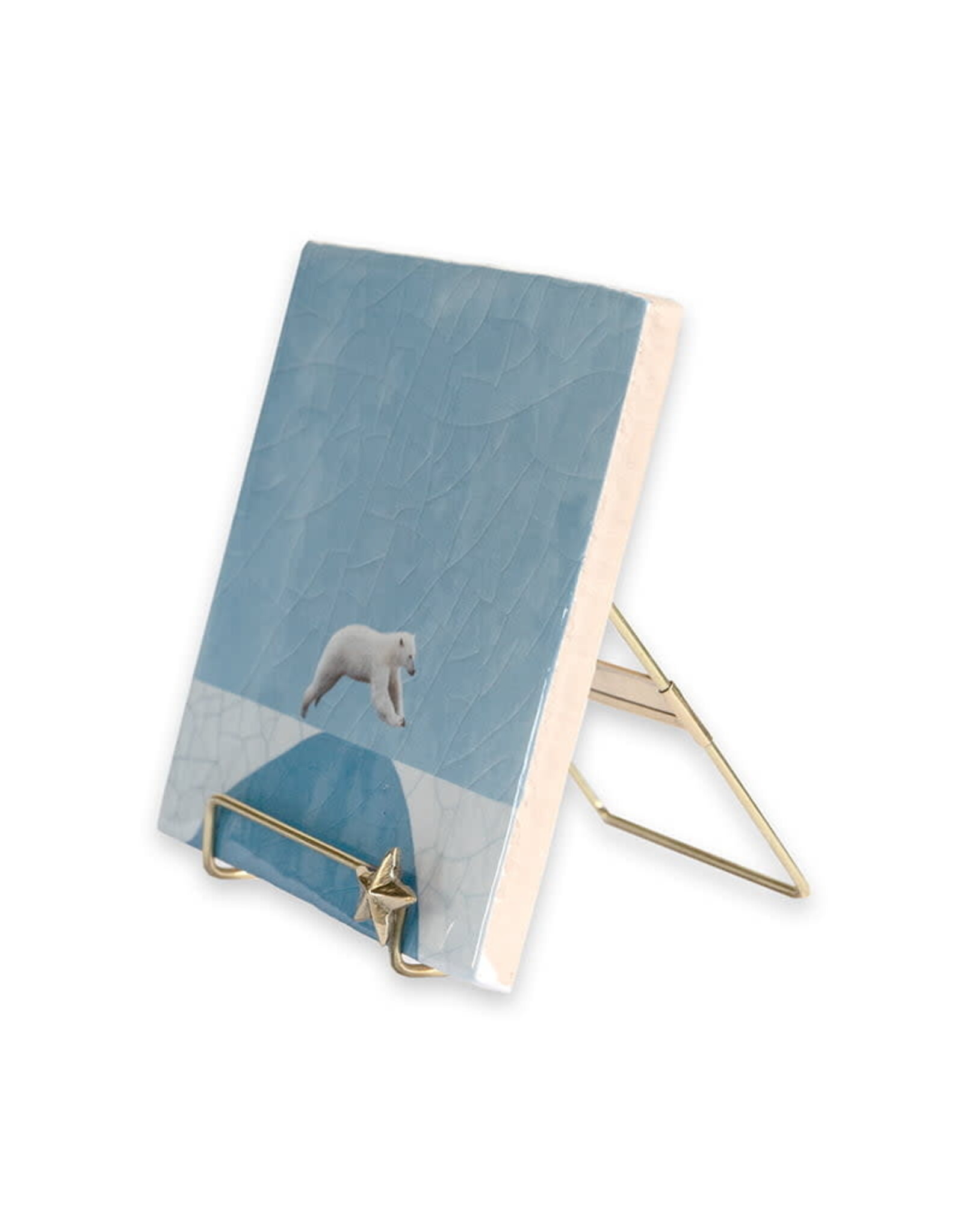 Storytiles Golden Stand Star - 8 x 9 x 8,5 cm