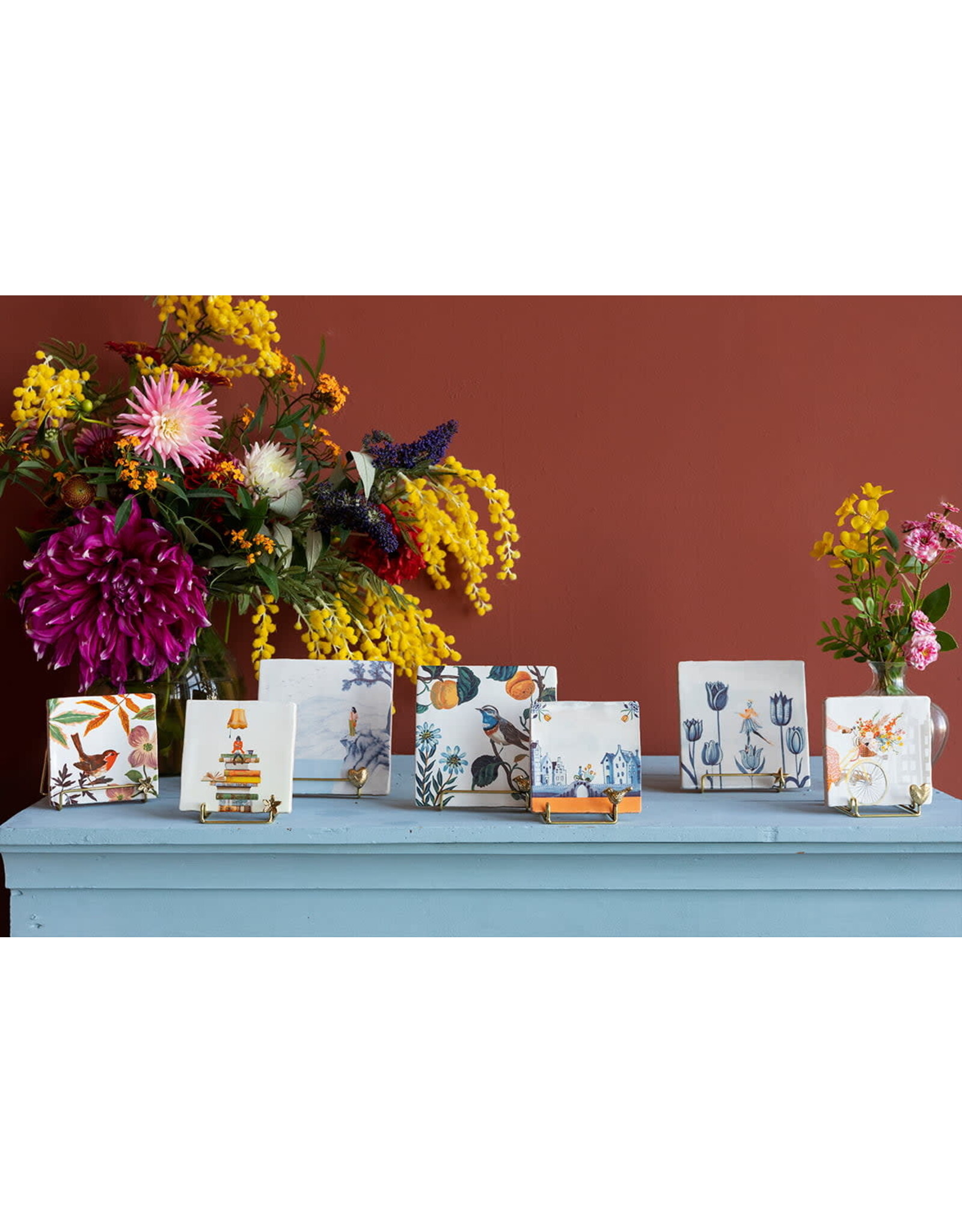 Storytiles Golden Stand Star - 8 x 9 x 8,5 cm