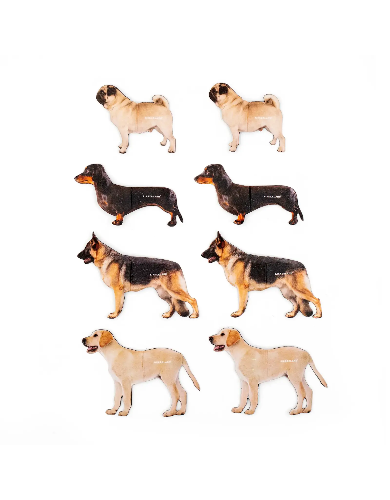 Kikkerland Magnetic Dog Bookmarks - 4st