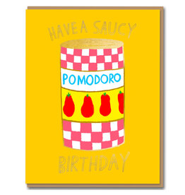 Carolyn Suzuki Goods Wenskaart - Pomodoro - Dubbele kaart + Envelop