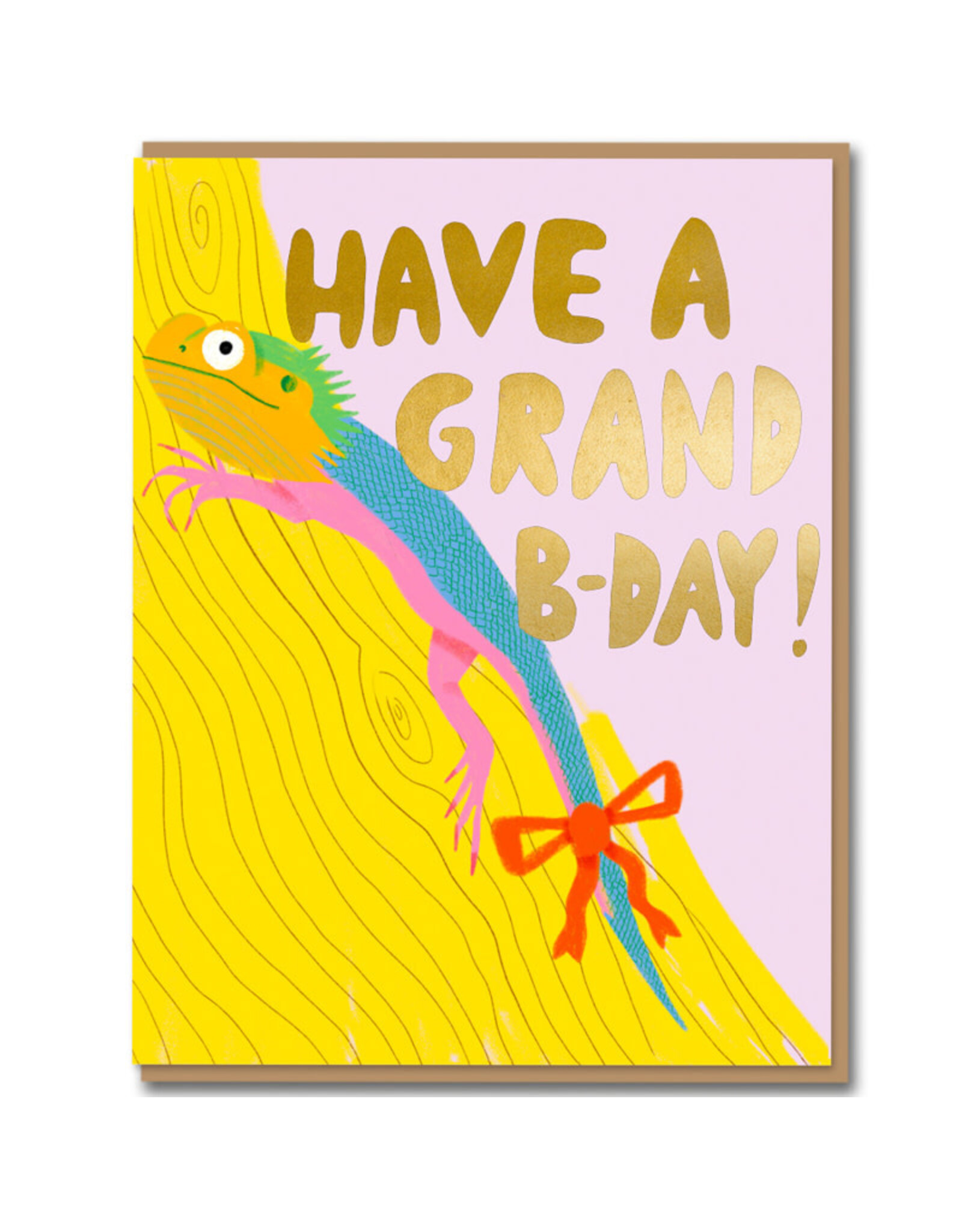 Carolyn Suzuki Goods Wenskaart - Dragon - Dubbele kaart + Envelop