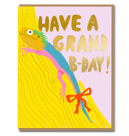 Carolyn Suzuki Goods Wenskaart - Dragon - Dubbele kaart + Envelop