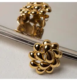 Murielle Perrotti Oorbel MP - Call me, Bloemvormig - Goud - Sym