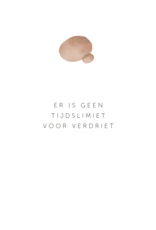 Roosmarijn Knijnenburg Troostkaartje - Er is geen tijdslimiet op verdriet - A7
