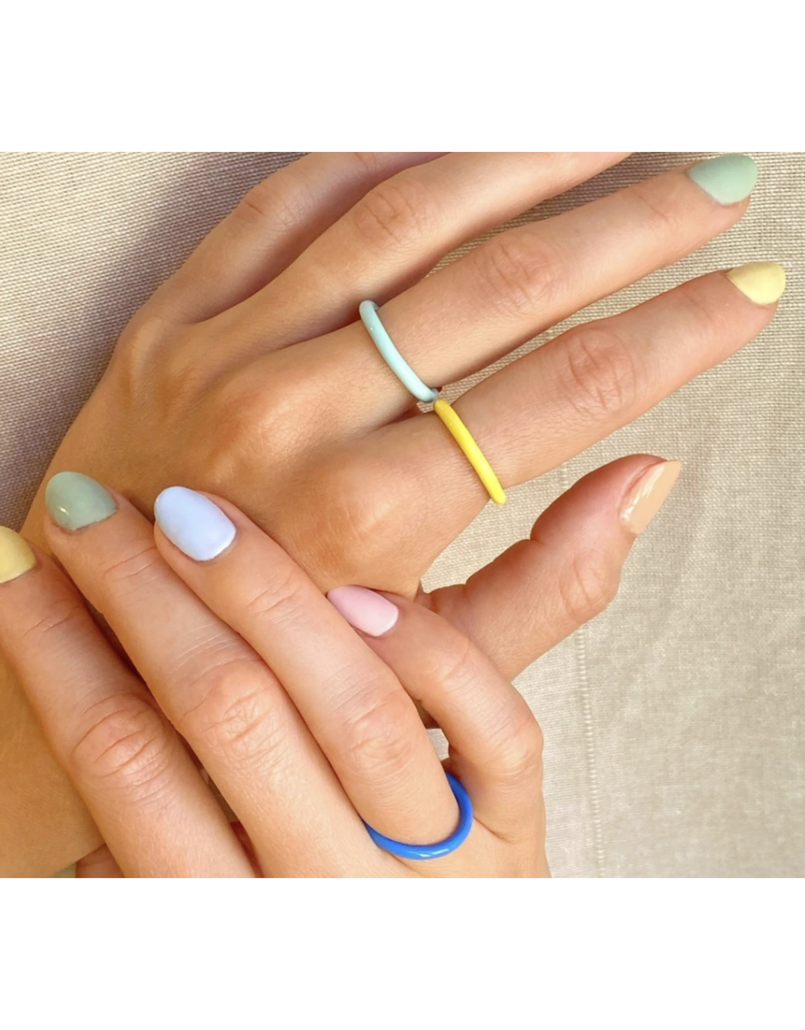 Lulu Copenhagen Color Ring Enamel - Blue