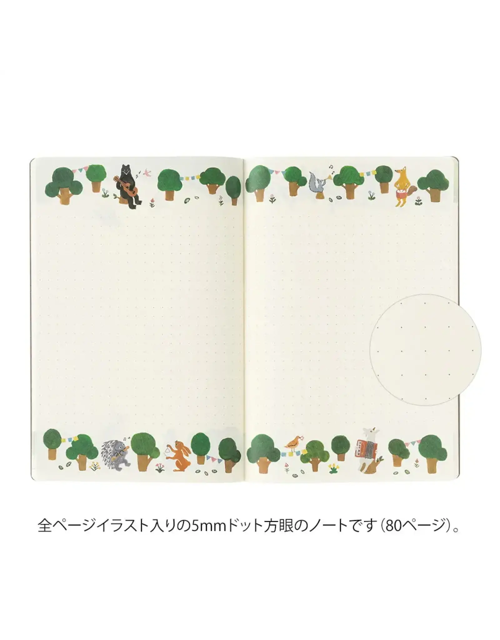 Misc Distribution Notitieboekje A5 - Forest Animals
