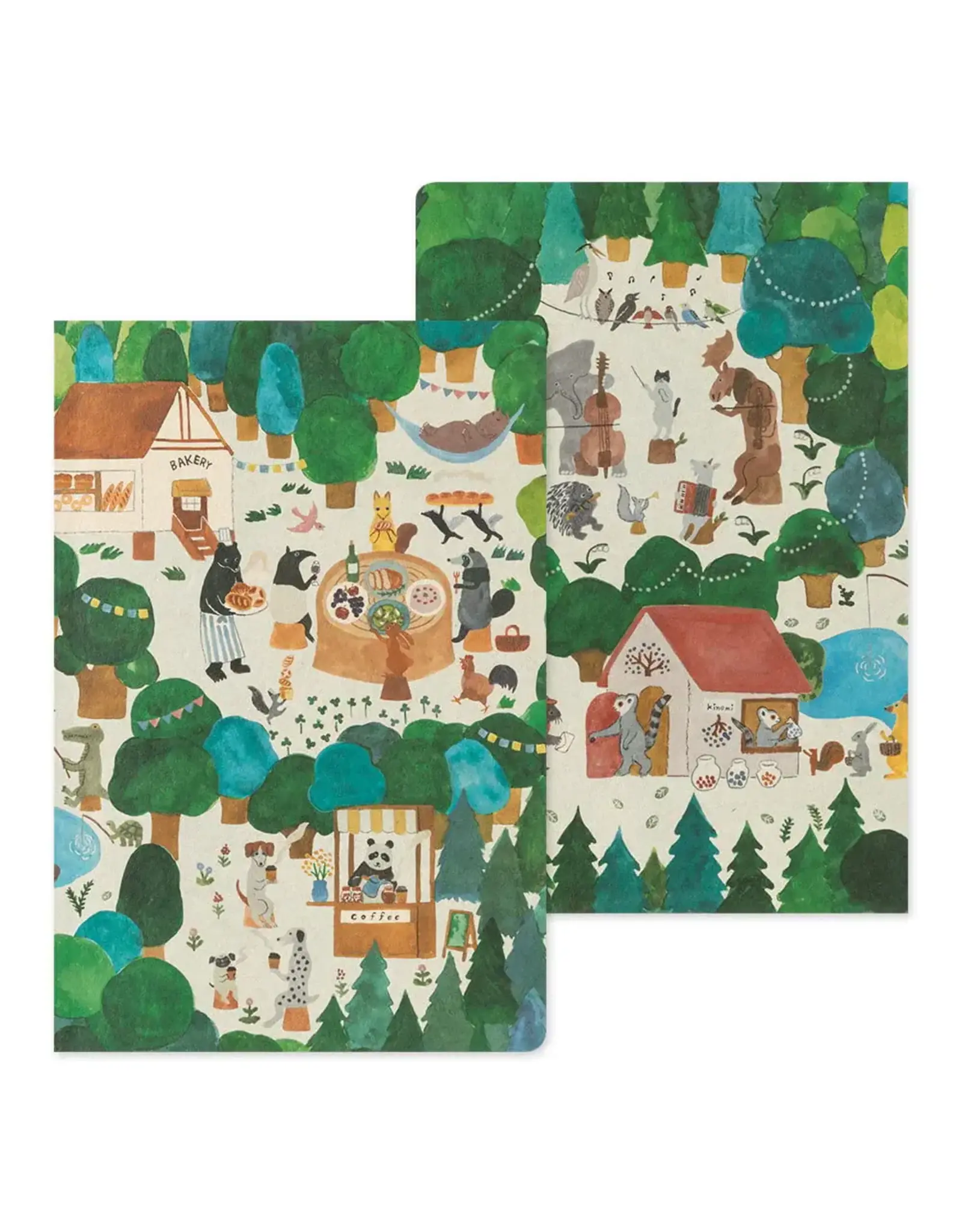 Misc Distribution Notitieboekje A5 - Forest Animals