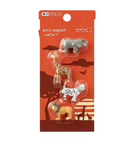 Misc Distribution Mini Magneet - Safari - 4st