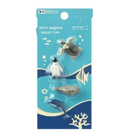 Misc Distribution Mini Magneet - Aquarium - 4st