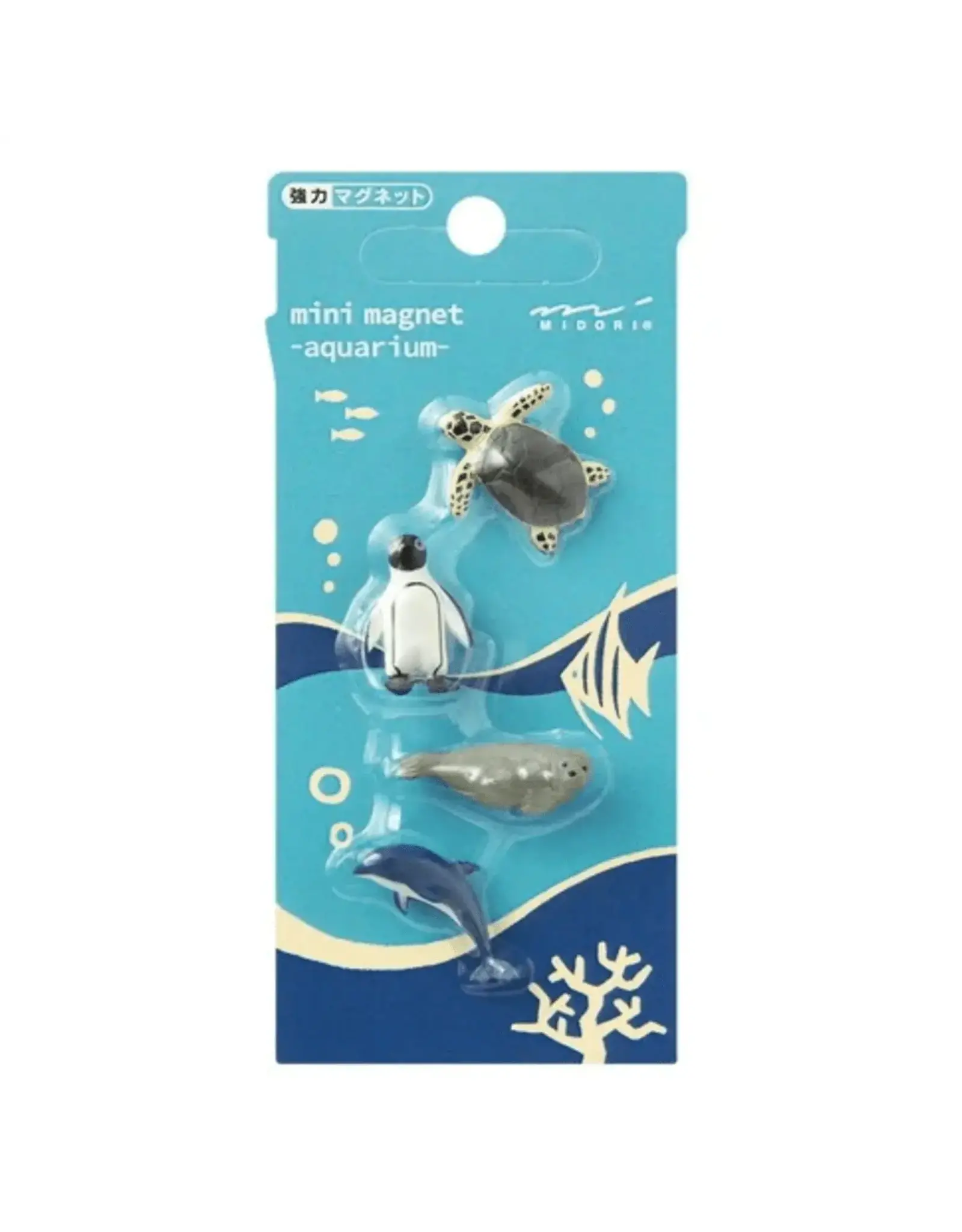 Misc Distribution Mini Magnet - Aquarium - 4st
