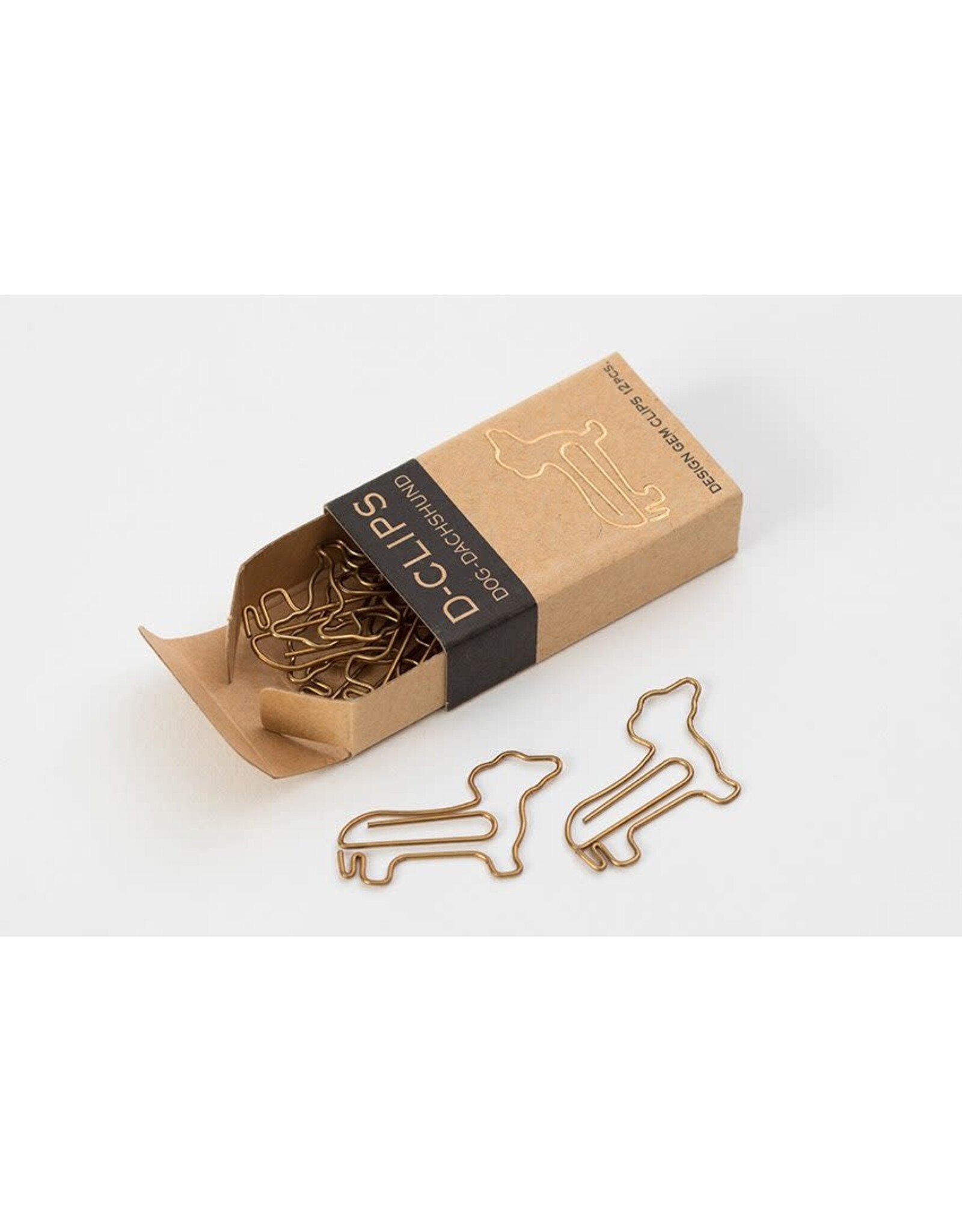 Misc Distribution D-Clips - Mini Dog Dachshun - 12st