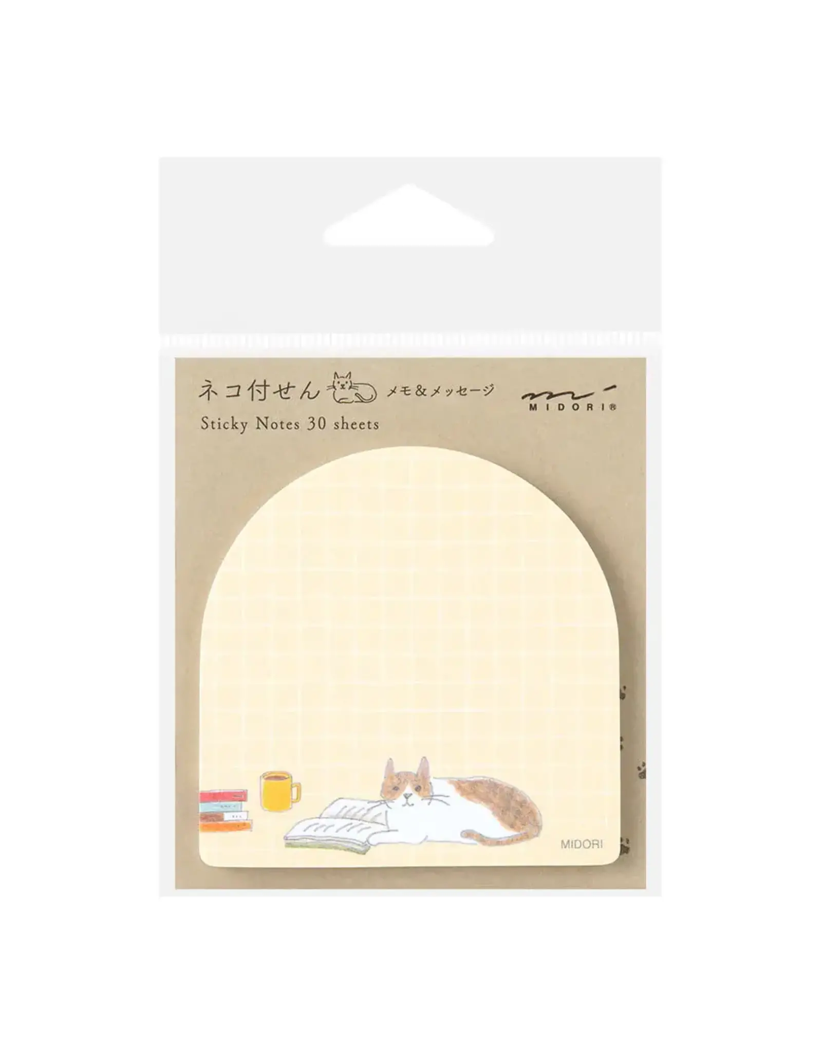 Misc Distribution Sticky Notes - Book&Cat - 30sheets