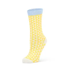 Wolvis Socks Bauhaus - Lemon