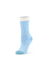 Wolvis Socks Bauhaus - Aquazul