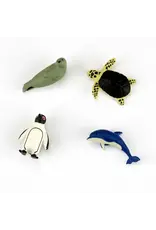 Misc Distribution Mini Magnet - Aquarium - 4st