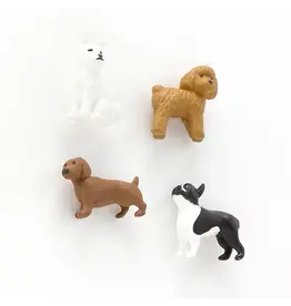 Misc Distribution Mini Magneet - Dog - 4st