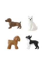 Misc Distribution Mini Magneet - Dog - 4st