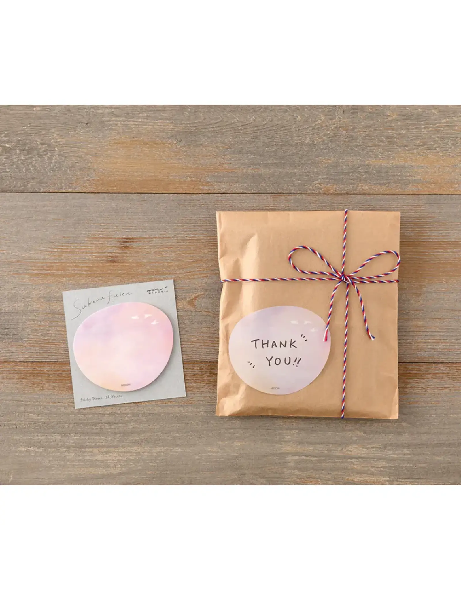 Misc Distribution Sticky Notes - Sunset (Transparant)