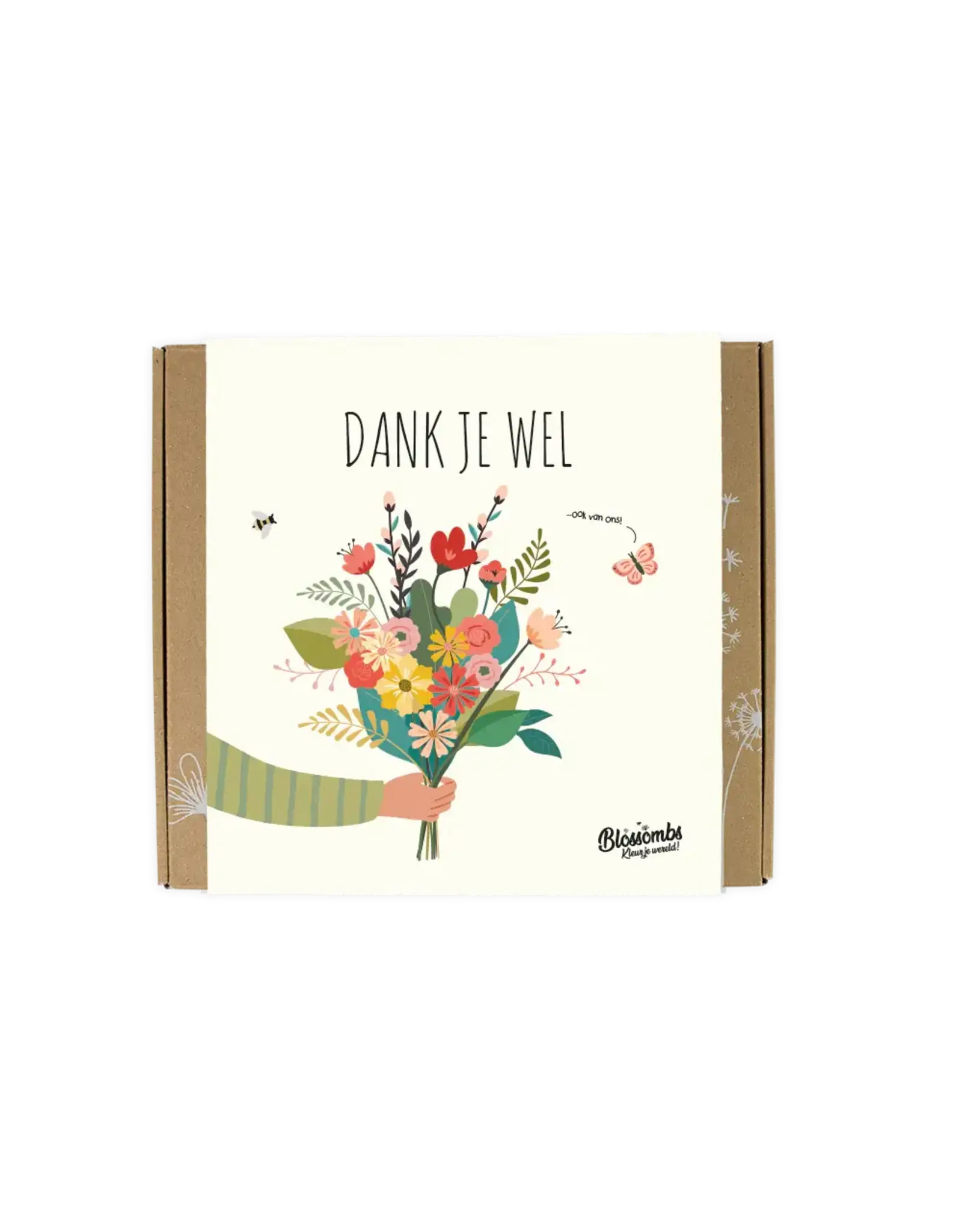 Blossombs Bloembommetjes M - Dank je wel - 12st