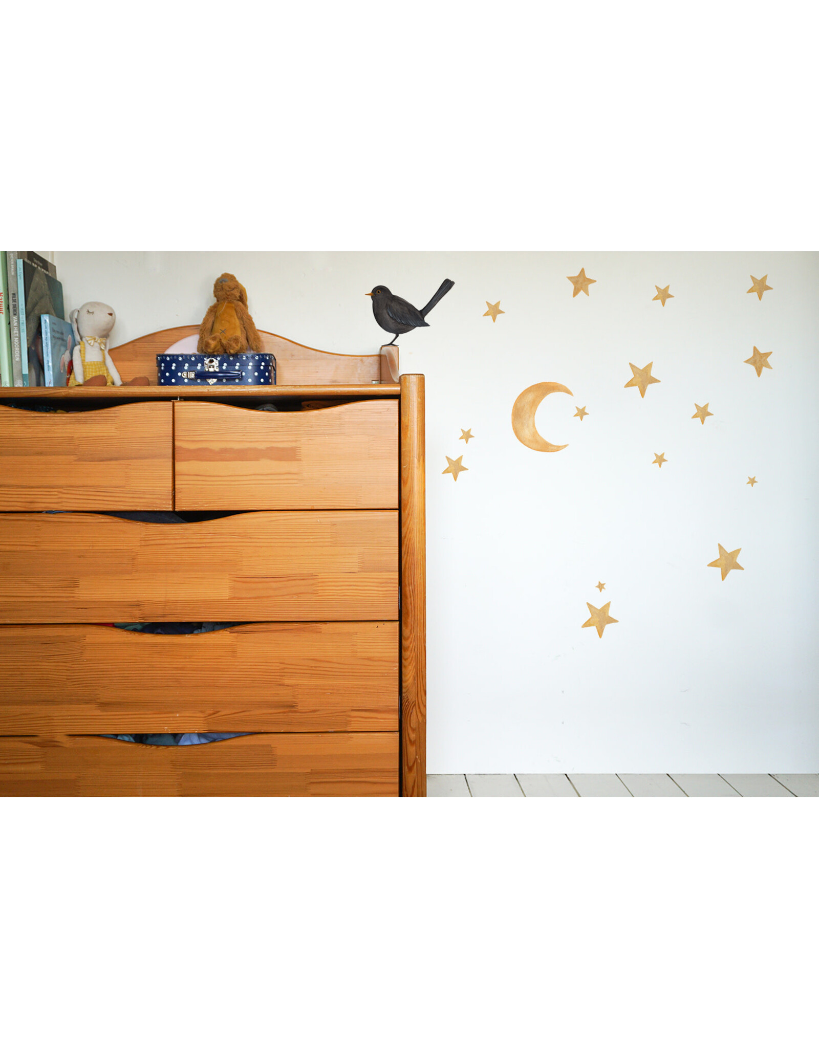 Lotte Drouen Muursticker M - Merel