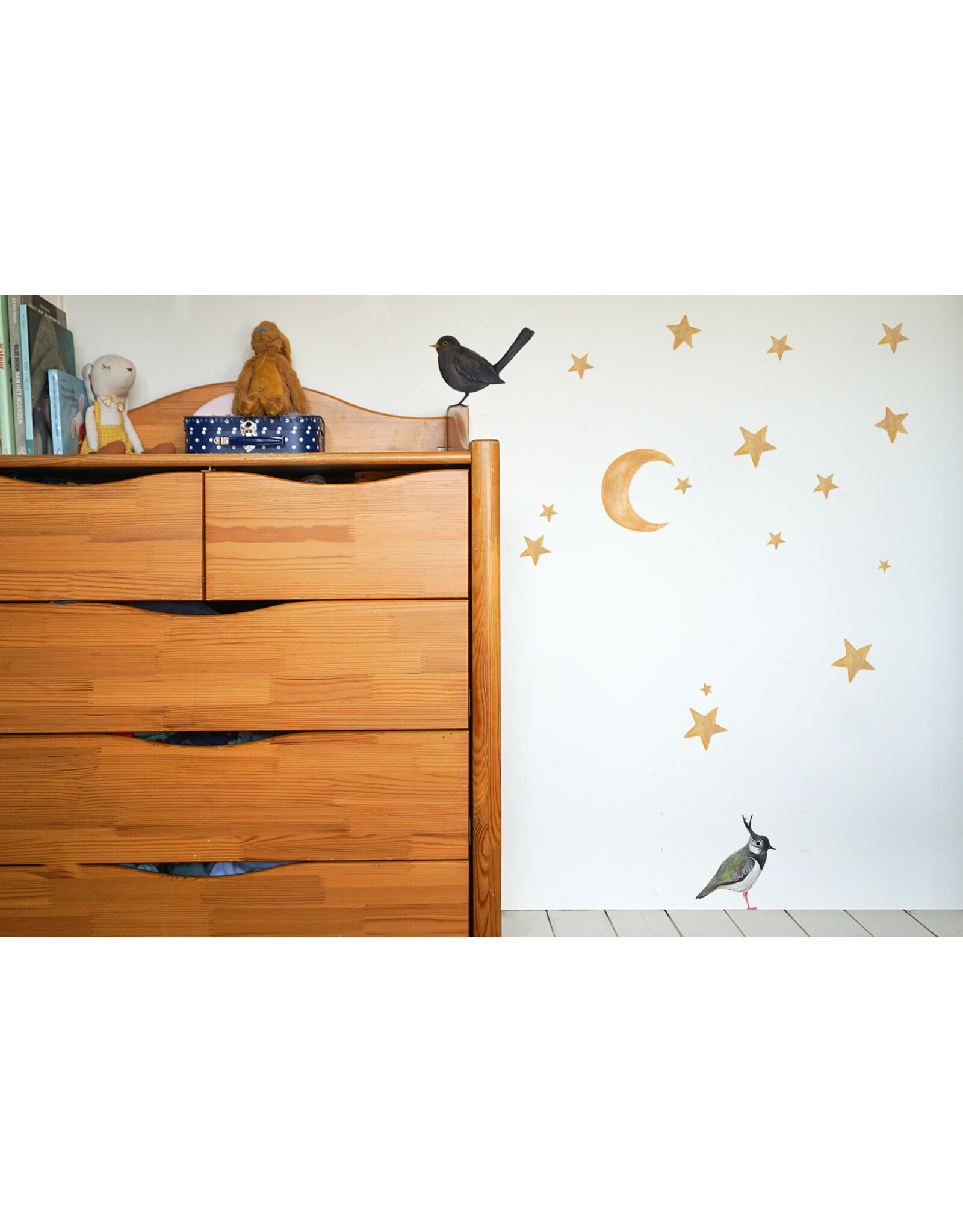Lotte Drouen Muursticker M - Kievit