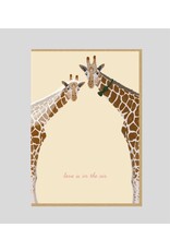 Josefien Wenskaart - Love is in the air - Dubbele kaart + Envelop