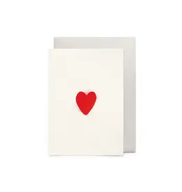 Petit Gramme Wenskaart - Coeur - Dubbele kaart + Envelop