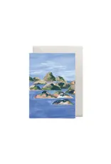 Petit Gramme Wenskaart - Rochers - Dubbele kaart + Envelop