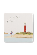 Storytiles Mini Tegel / Magneet -  Terug van Texel - 5 x 5 cm