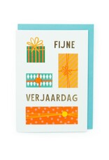 Enfant Terrible Wenskaart - Cadeautjes, Fijne verjaardag - Dubbele kaart + Envelop
