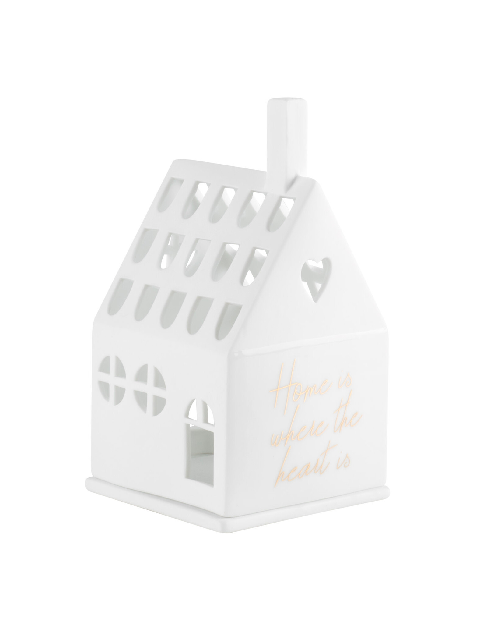 Raeder Lichthuisje - Home is where the heart is - 8x7,2x13 cm