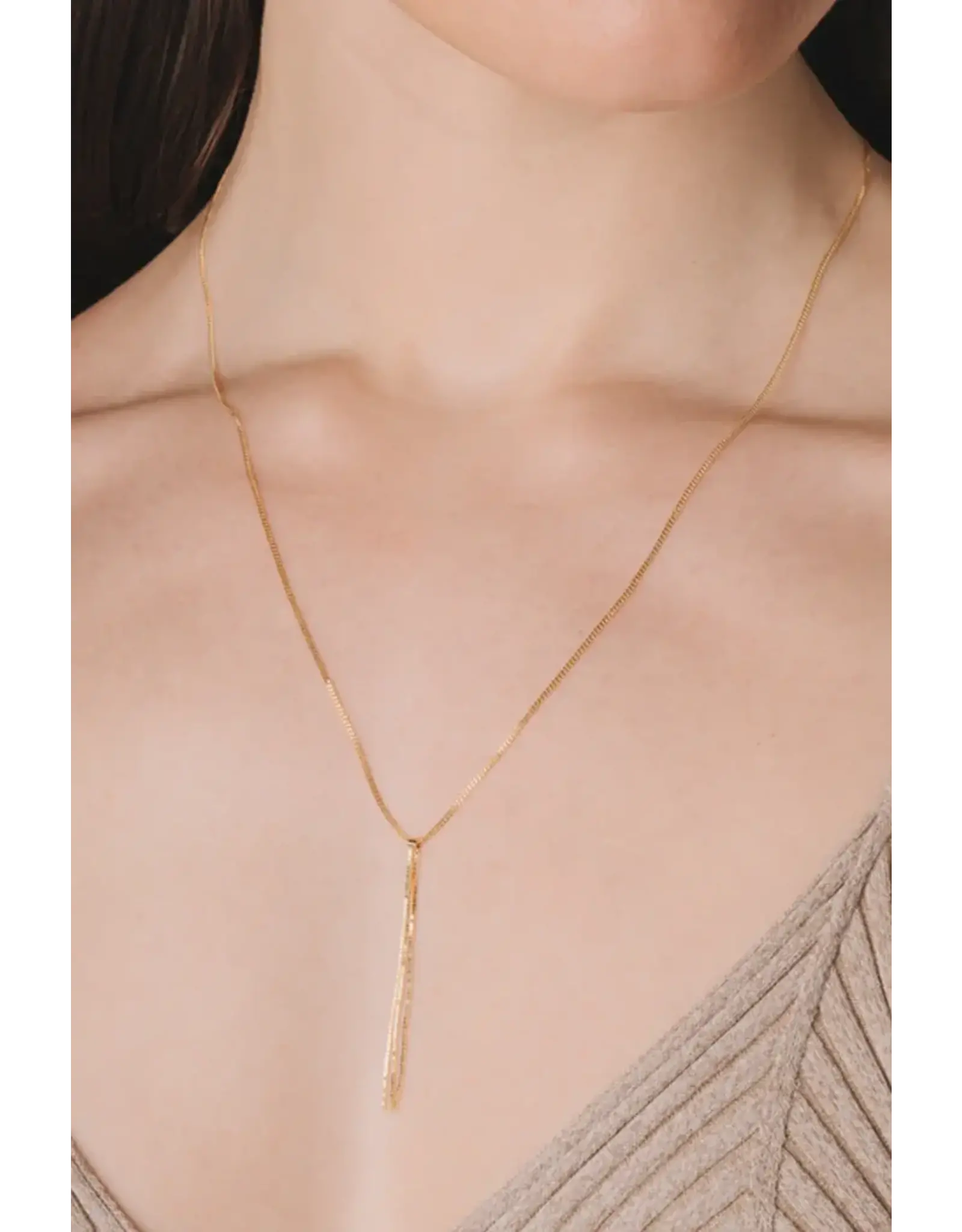 Studio MHL Ketting MHL - Fringes - 55cm - Zilver 925