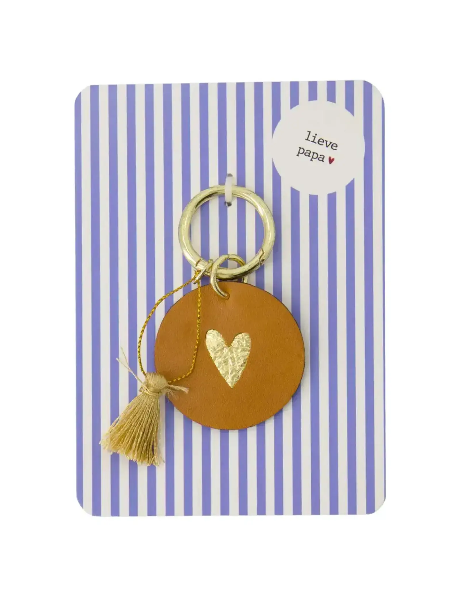 Zusss Wenskaart - Lieve Papa, Sleutelhanger - Postkaart + Envelop