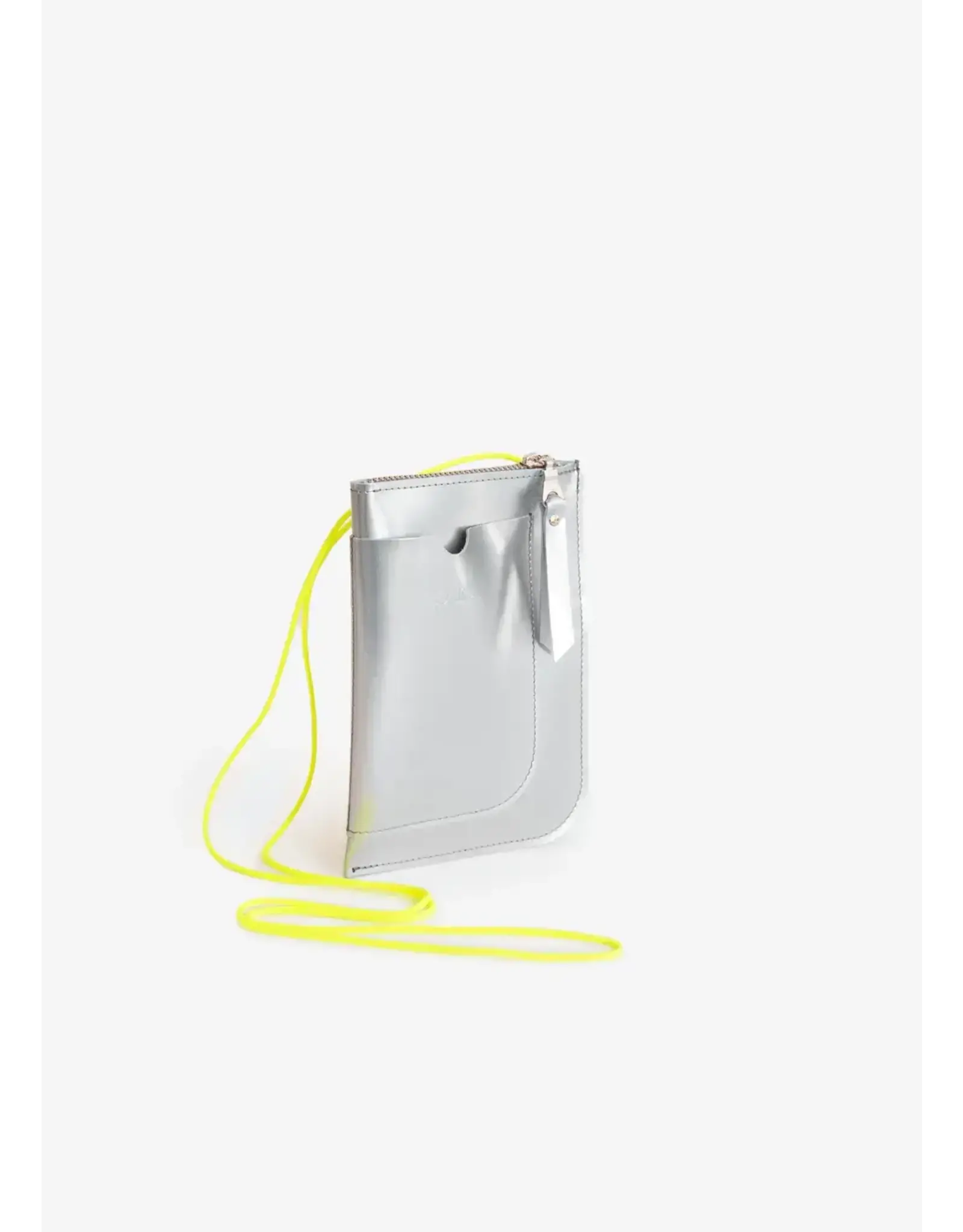 Puc Walk&Talk - Metallic/Neon Yellow Strap