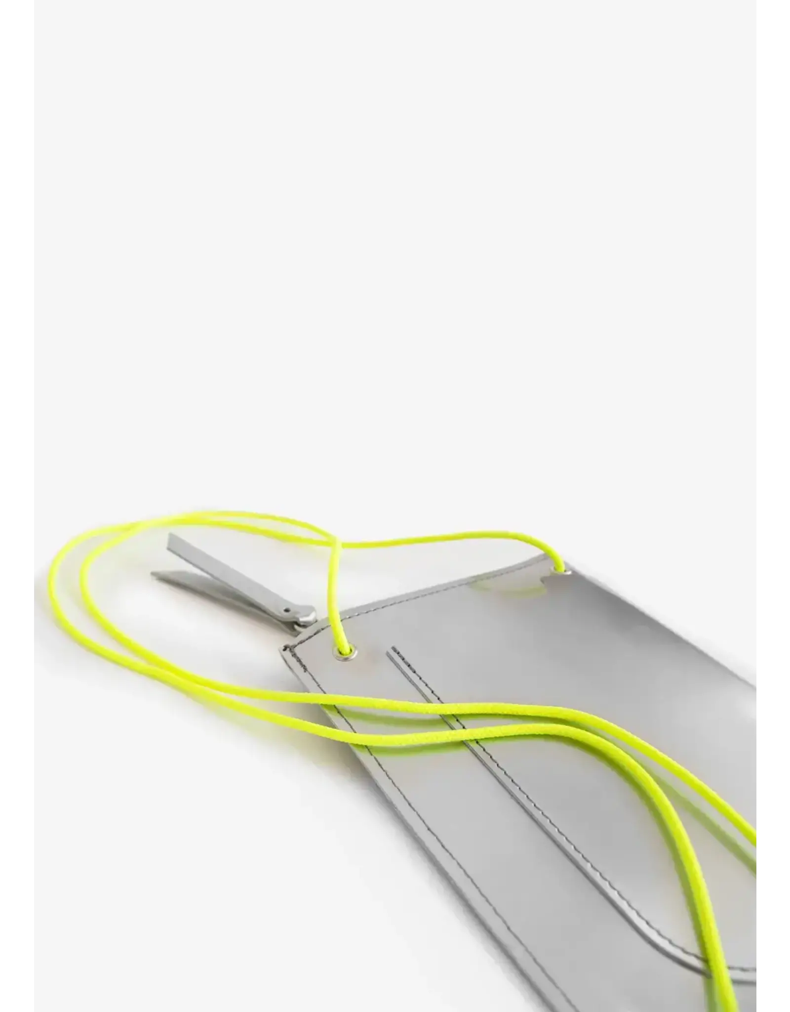 Puc Walk&Talk - Metallic/Neon Yellow Strap