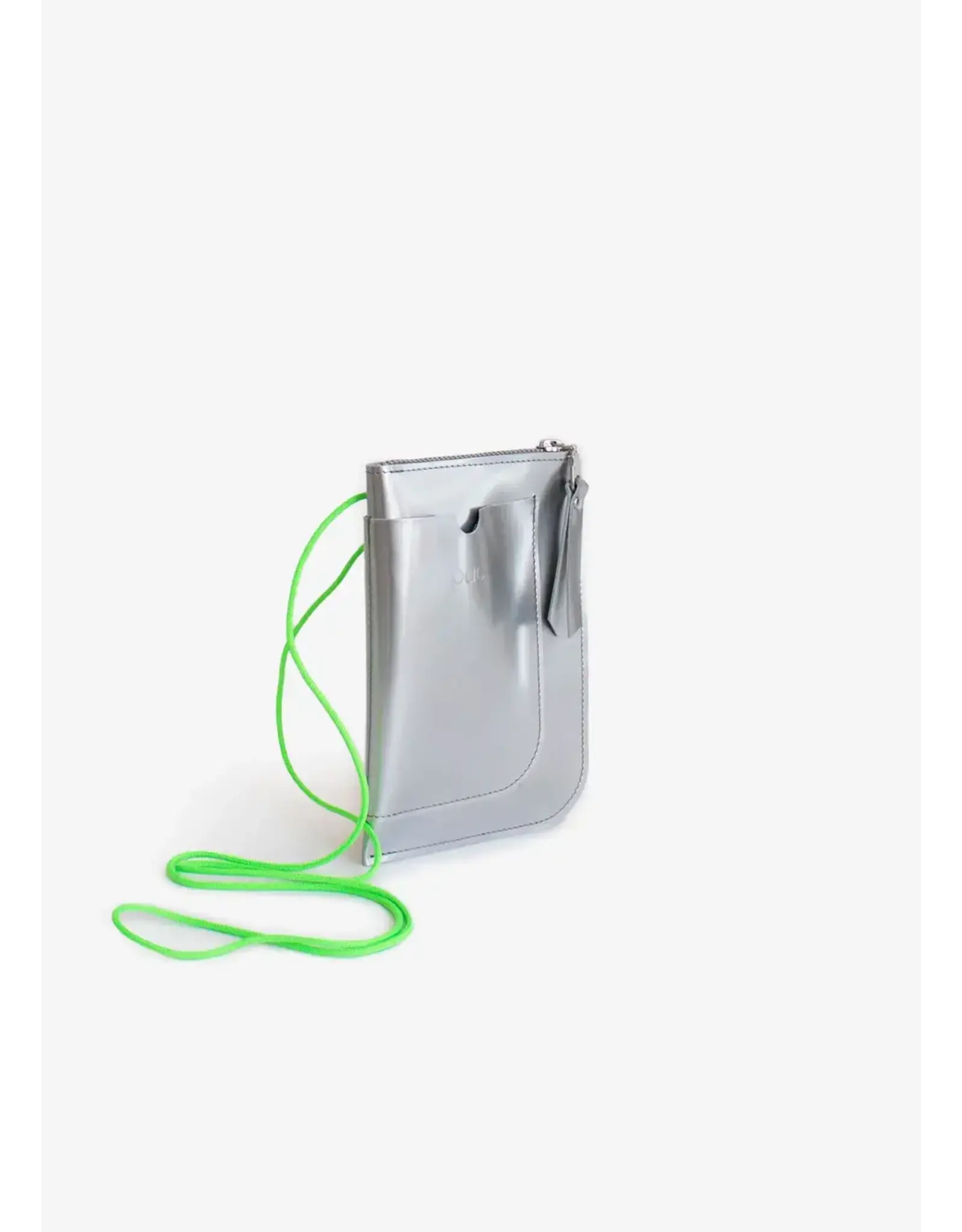 Puc Walk&Talk - Metallic/Neon Green Strap