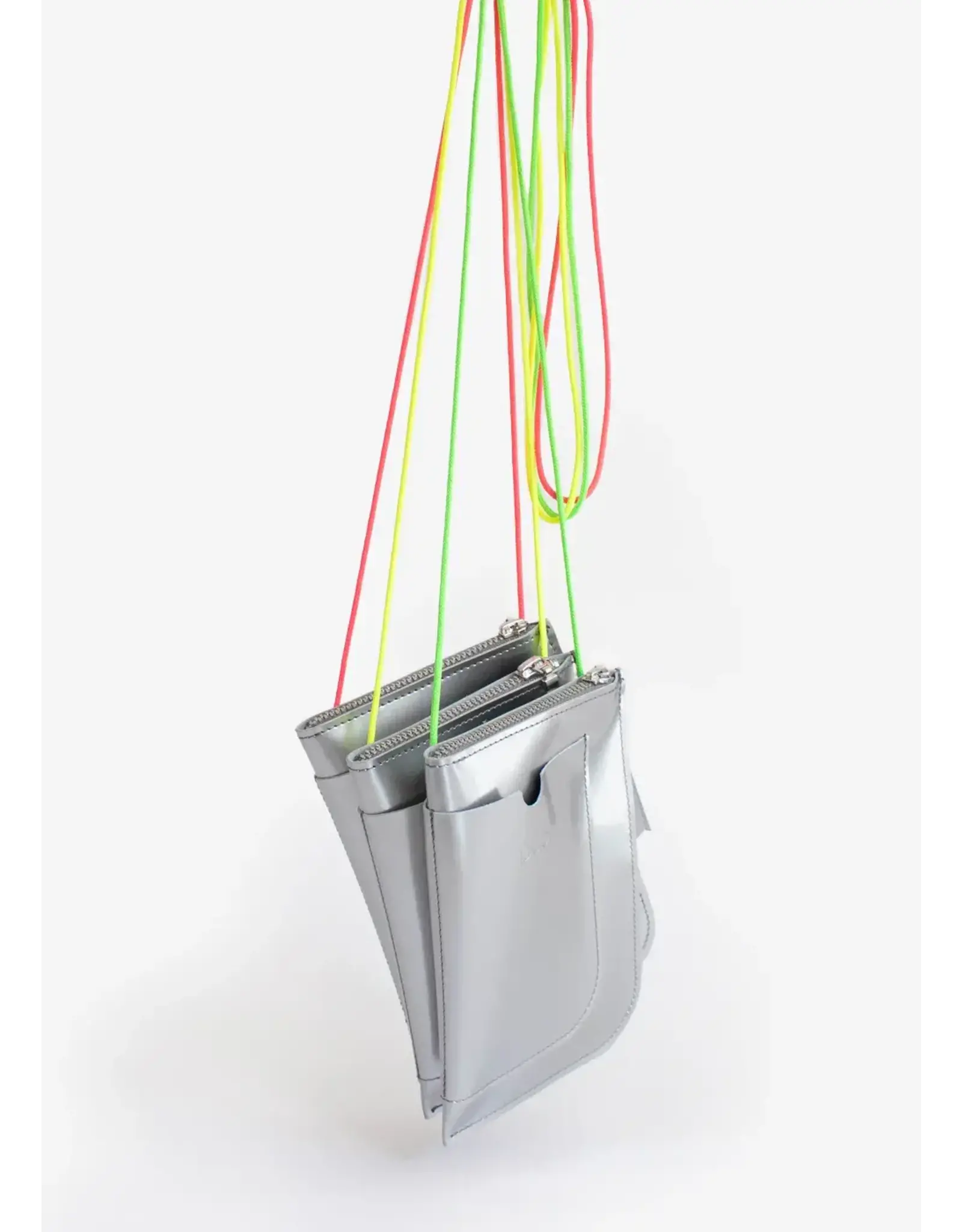 Puc Walk&Talk - Metallic/Neon Green Strap