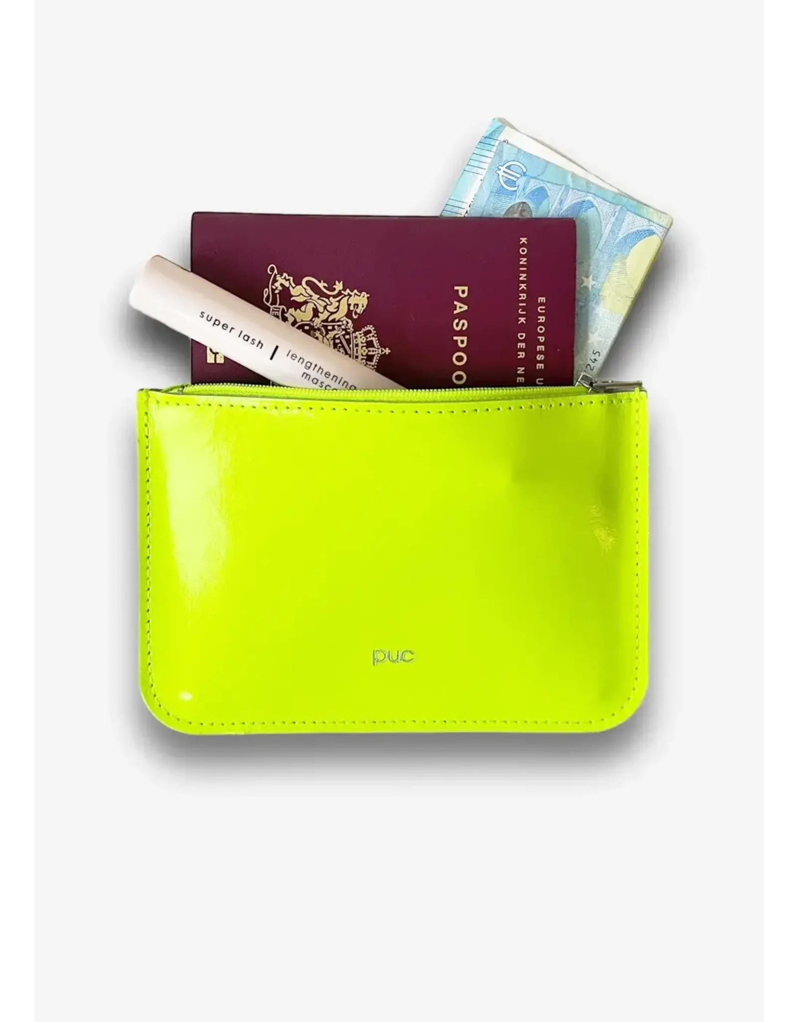 Puc Easy Wallet Big - Neon Yellow