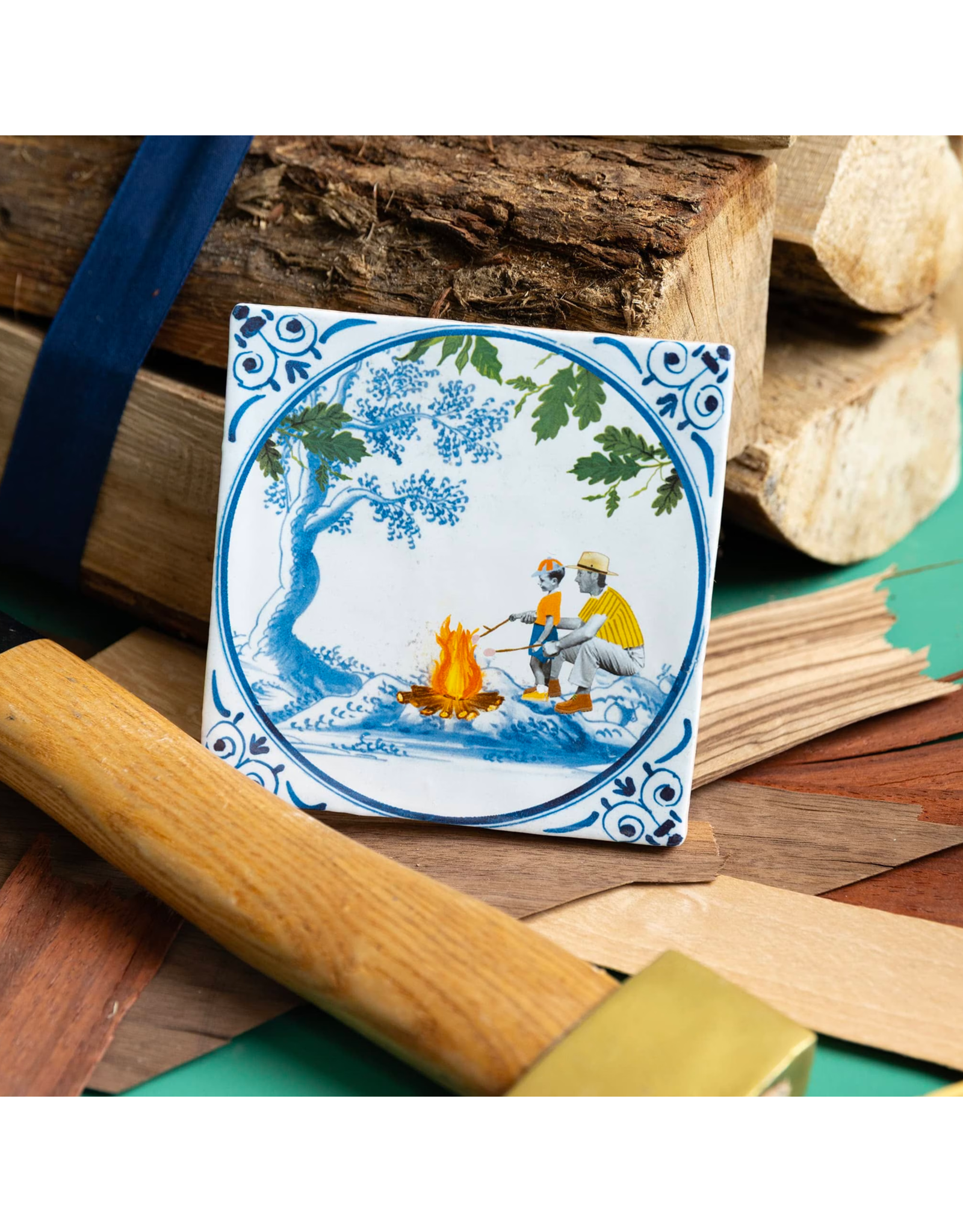 Storytiles Tegel - Quality time at the campfire