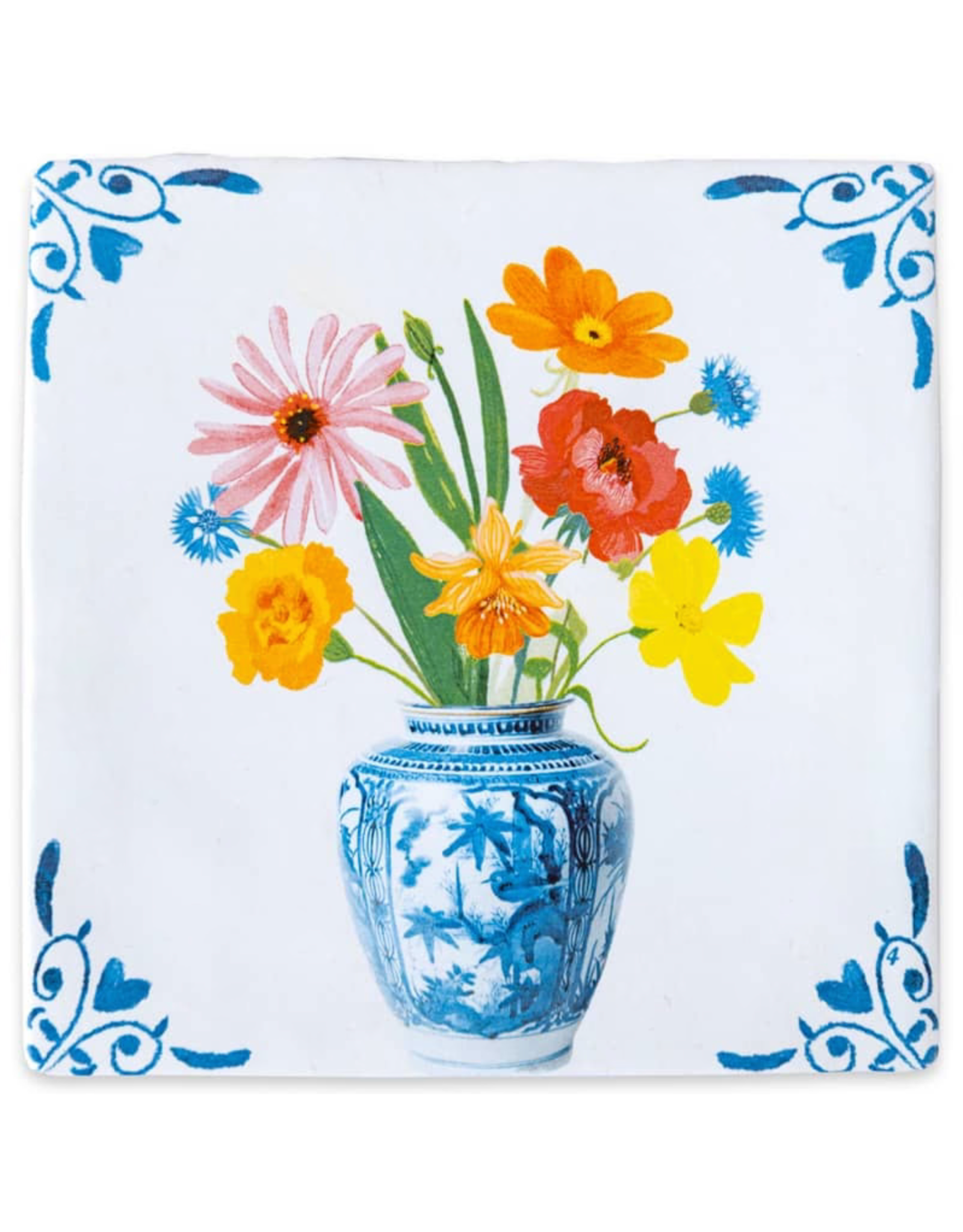 Storytiles Tegel - A vase of love & bliss